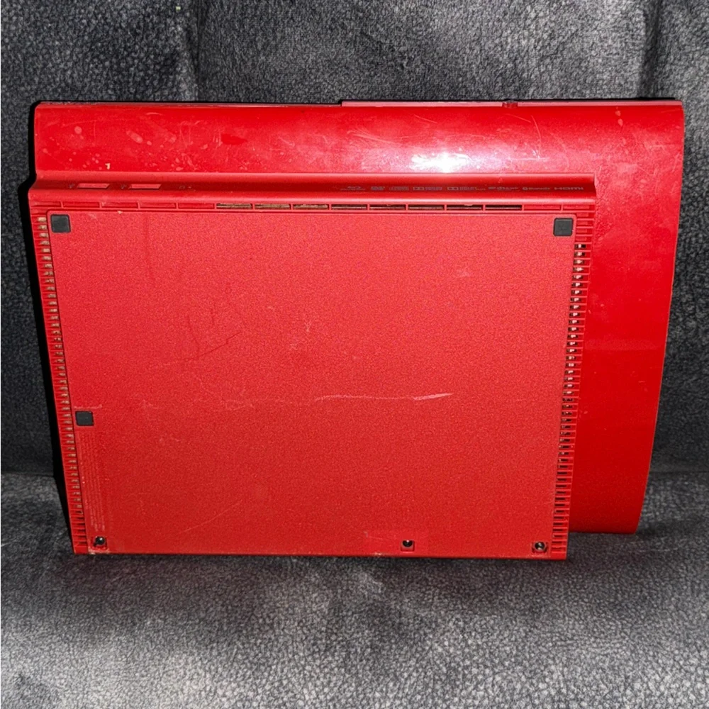 Sony PlayStation 3 Red God Of War Video Game Console Used Pre Owned PS3 Works PS